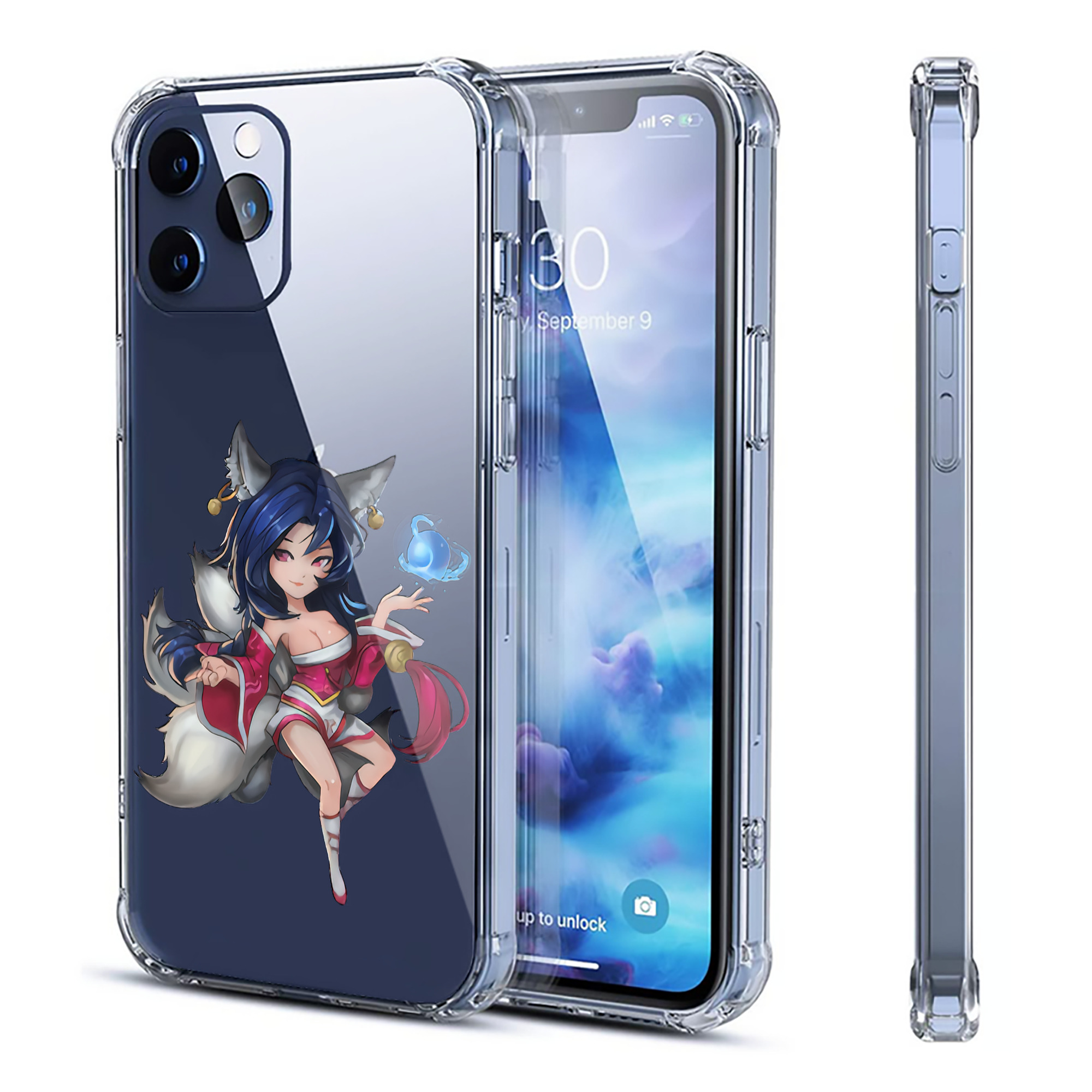 （画像用） リーグ・オブ・レジェンド League of Legends LOL 【iPhone 12シリーズ対応】透明スマホケース（クリアソフトケース）